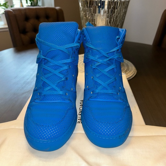 AUTHENTIC BALENCIAGA HIGH TOP SNEAKER!!! Size 40 Euro/ 10 US - Picture 4 of 6
